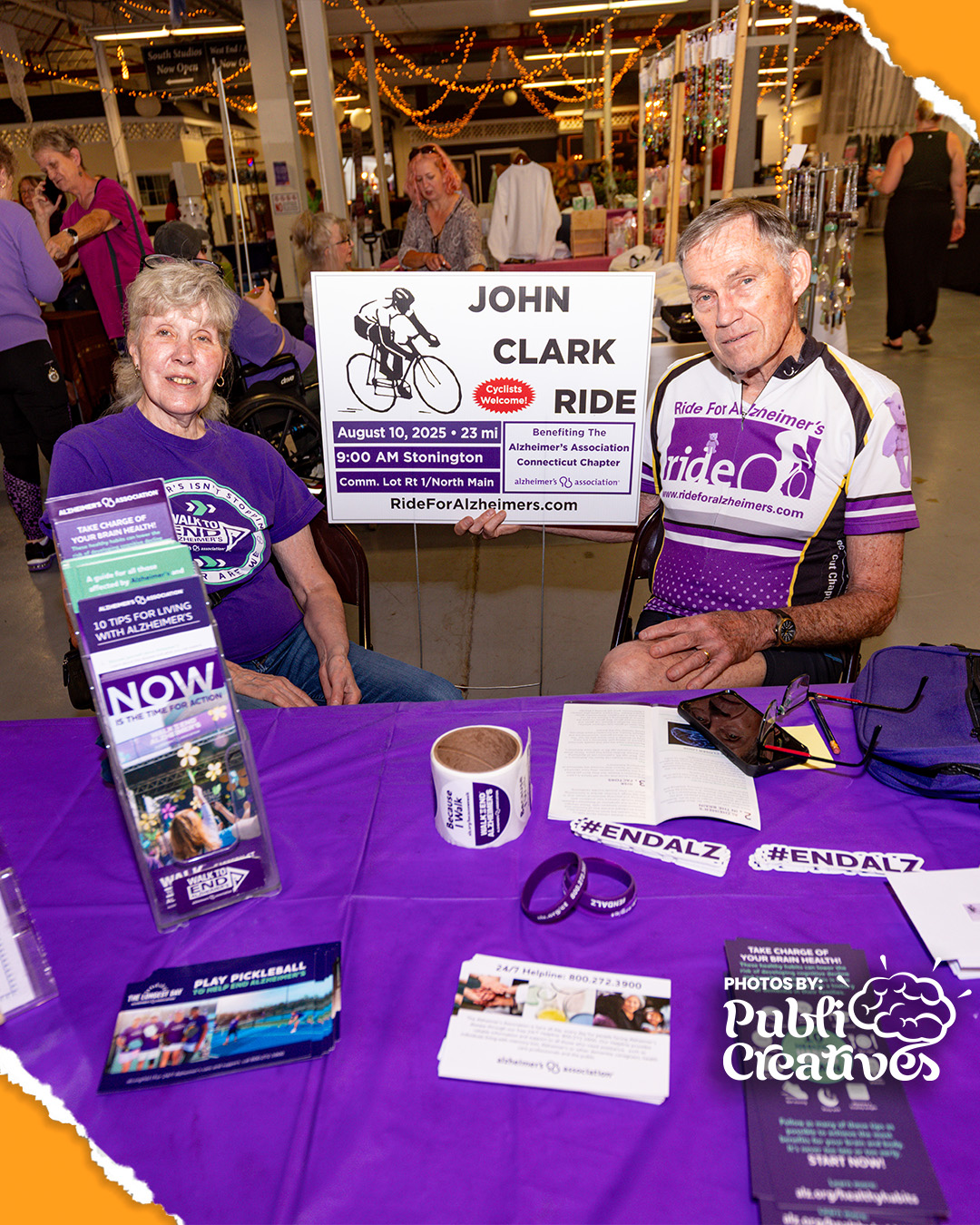 Purple Power at The Velvet Mill Charity event 2025 at the Velvet Mill, Stonington