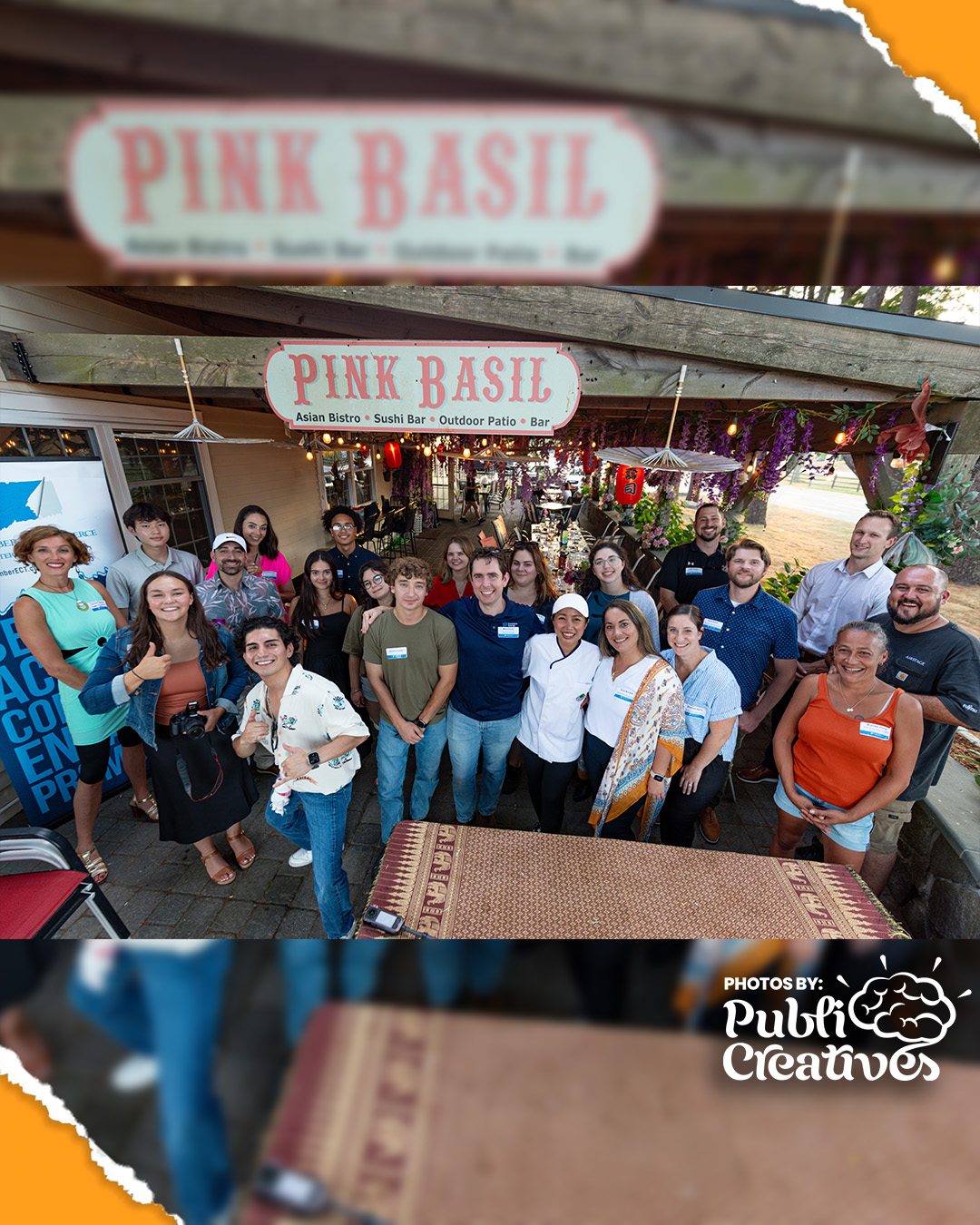 Young Professionals - Pink Basil August 2025 - Olde Mistick Village