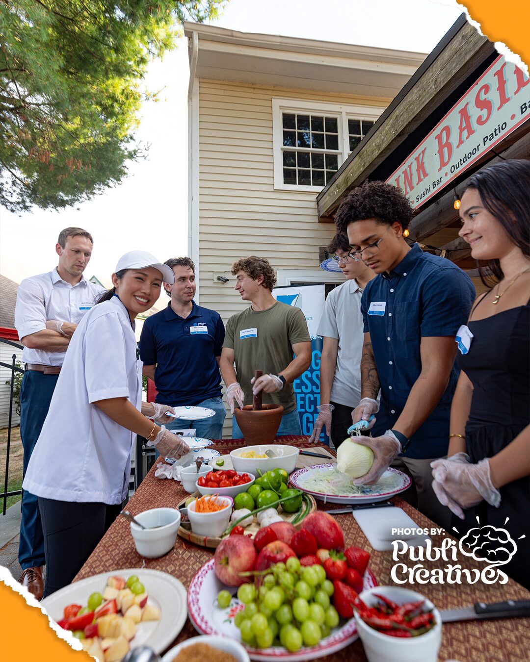 Young Professionals - Pink Basil August 2025 - Olde Mistick Village