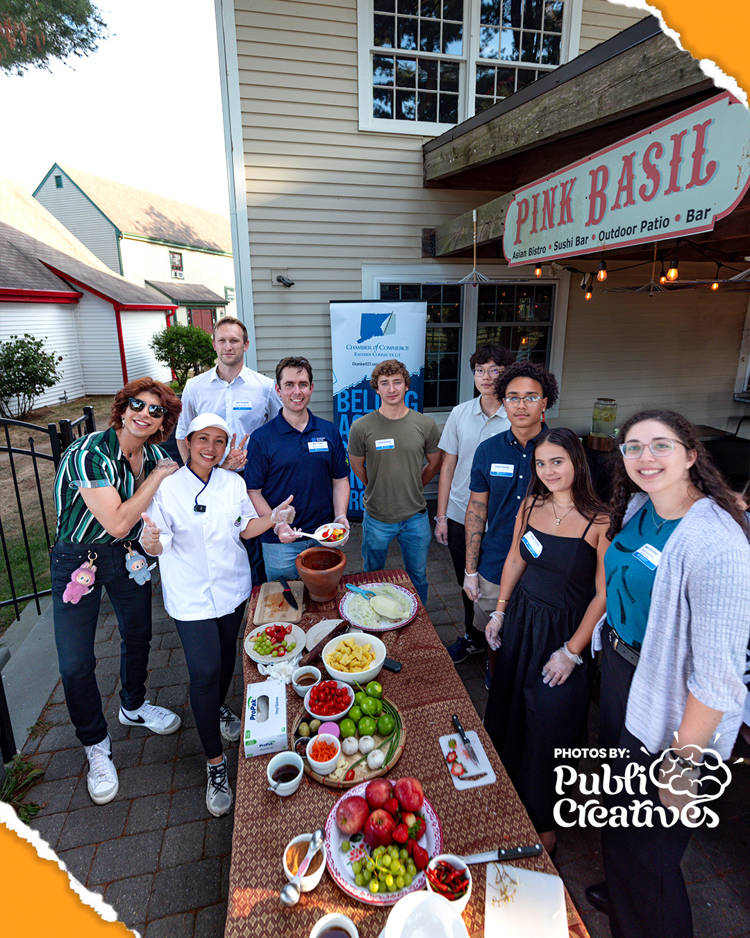 Young Professionals - Pink Basil August 2025 - Olde Mistick Village