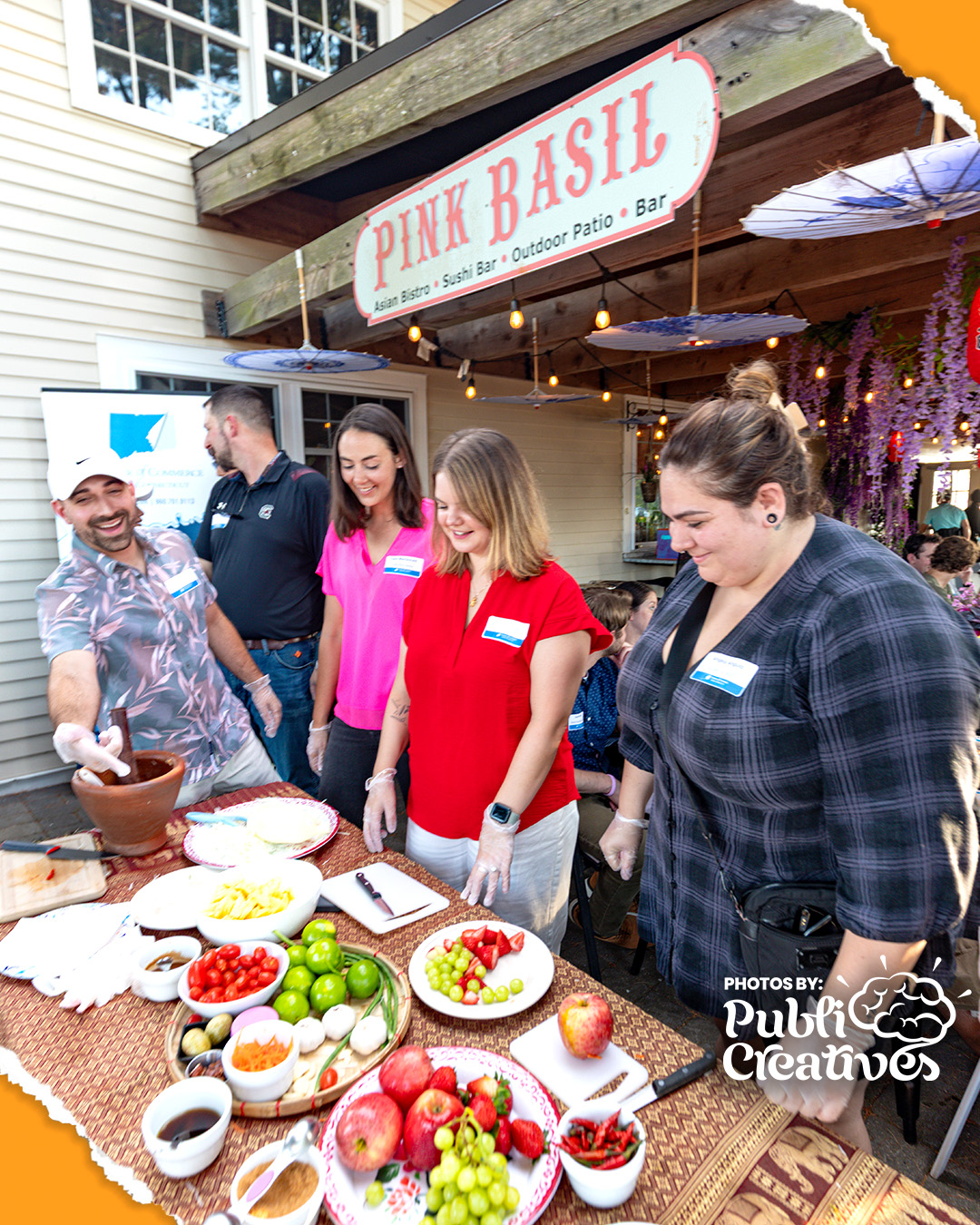 Young Professionals - Pink Basil August 2025 - Olde Mistick Village